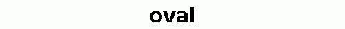 oval