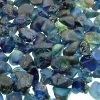 Sorted gem grade sapphire